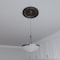 Ekena Millwork Traditional PVC Medallion (Canopies up to 9 1/2"), 16"OD x 3 1/2"ID x 1 3/8"P, Metallic Charcoal CMP16TRCCH - alternate 8